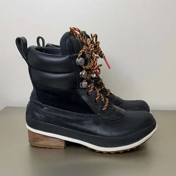 Sorel Black Boots Size 7.5 - Picture 3 of 16